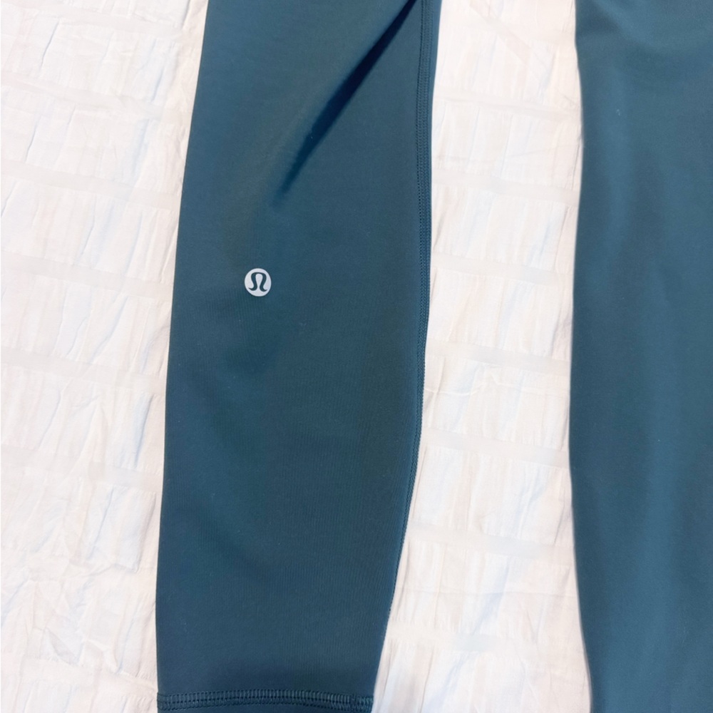 Lululemon Wunder Train High-Rise Tight with Pockets 25" Legacy Green Size 4 - Picture 6 of 9